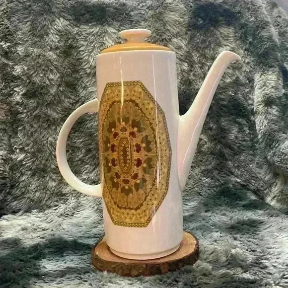 Royal Royal  Doulton Parquet - Coffee Pot / Hot Water Jug - Picture 4 of 16